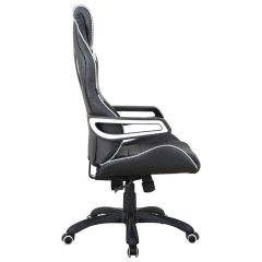 Кресло компьютерное BRABIX Techno Pro GM-003 (экокожа черное/серое, вставки серые) 531814 в Агрызе - agryz.mebel24.online | фото 3
