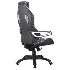 Кресло компьютерное BRABIX Techno Pro GM-003 (экокожа черное/серое, вставки серые) 531814 в Агрызе - agryz.mebel24.online | фото 7