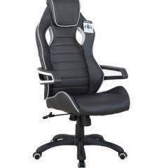 Кресло компьютерное BRABIX Techno Pro GM-003 (экокожа черное/серое, вставки серые) 531814 в Агрызе - agryz.mebel24.online | фото 2
