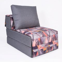Кресло-кровать бескаркасное Харви (серый-сноу манго) в Агрызе - agryz.mebel24.online | фото 1