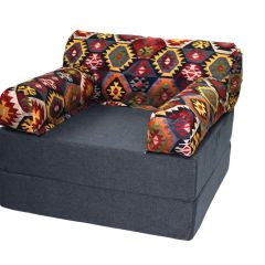 Кресло-кровать-пуф бескаркасное Вики в Агрызе - agryz.mebel24.online | фото 6