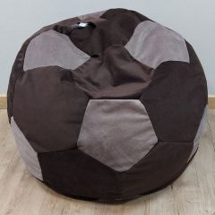 Кресло-мешок Мяч M (Vital Chocolate-Vital Java) в Агрызе - agryz.mebel24.online | фото