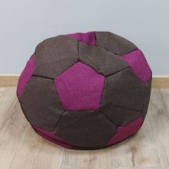 Кресло-мешок Мяч S (Savana Chocolate-Savana Berry) в Агрызе - agryz.mebel24.online | фото