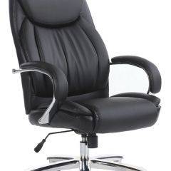 Кресло офисное BRABIX "Advance EX-575" (хром/экокожа/черное) 531825 в Агрызе - agryz.mebel24.online | фото 2