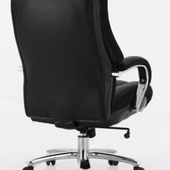Кресло офисное BRABIX PREMIUM "Bomer HD-007" (рециклированная кожа, хром, черное) 531939 в Агрызе - agryz.mebel24.online | фото 4