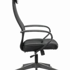 Кресло офисное BRABIX PREMIUM "Stalker EX-608 PL" (ткань-сетка/кожзам, черное) 532090 в Агрызе - agryz.mebel24.online | фото 3