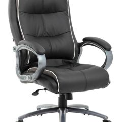 Кресло офисное BRABIX PREMIUM "Strong HD-009" (экокожа черная, ткань серая) 531945 в Агрызе - agryz.mebel24.online | фото