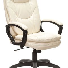 Кресло офисное BRABIX PREMIUM "Trend EX-568", экокожа, бежевое, 532102 в Агрызе - agryz.mebel24.online | фото