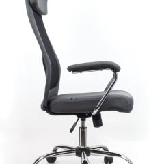 Кресло офисное BRABIX "Flight EX-540" (хром, ткань, сетка, серое) 531848 в Агрызе - agryz.mebel24.online | фото 3
