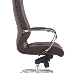 Кресло руководителя Бюрократ _AURA/BROWN коричневый в Агрызе - agryz.mebel24.online | фото 2