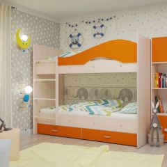 Кровать 2-х ярусная Мая с ящиками (800*1900) в Агрызе - agryz.mebel24.online | фото 7