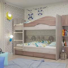 Кровать 2-х ярусная Мая с ящиками (800*1900) в Агрызе - agryz.mebel24.online | фото 8