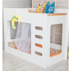 Кровать двухъярусная Незнайка (Телевизор) в Агрызе - agryz.mebel24.online | фото