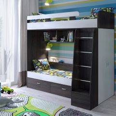 Кровать 2-х ярусная Юниор 6 в Агрызе - agryz.mebel24.online | фото