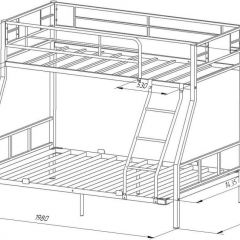 Кровать двухъярусная «Гранада-1 140» в Агрызе - agryz.mebel24.online | фото 6