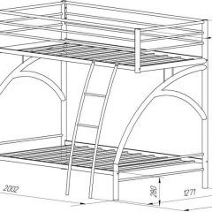 Кровать двухъярусная «Виньола-2» в Агрызе - agryz.mebel24.online | фото 6