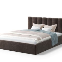Кровать Элен 1600*2000  NEO 10 (темно-коричневый) в Агрызе - agryz.mebel24.online | фото