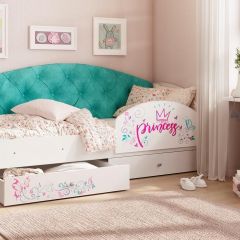 Кровать Эльза на латах + Бортик в Агрызе - agryz.mebel24.online | фото 4