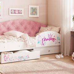 Кровать Эльза на латах + Бортик в Агрызе - agryz.mebel24.online | фото 5