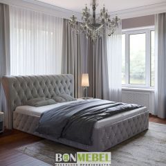 Кровать Камелия (стразы) с основанием и ПМ 1600х2000 в Агрызе - agryz.mebel24.online | фото 4