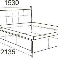 Кровать Изабелла с латами Newtone light beige 1400x2000 в Агрызе - agryz.mebel24.online | фото