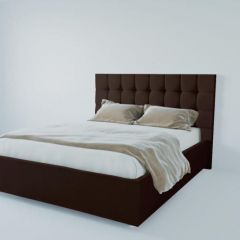 Кровать Венеция без основания 800 (экокожа коричневая) в Агрызе - agryz.mebel24.online | фото