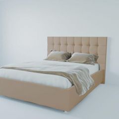 Кровать Венеция без основания 900 (велюр светло-серый) в Агрызе - agryz.mebel24.online | фото
