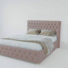 Кровать Версаль 1400 без основания (велюр темно серый) в Агрызе - agryz.mebel24.online | фото