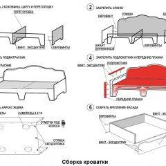 Кровать Фея 1600 с двумя ящиками в Агрызе - agryz.mebel24.online | фото 21