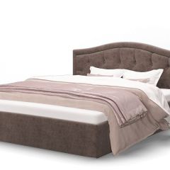 Кровать Стелла 1400*2000 Rock 05 (коричневый) в Агрызе - agryz.mebel24.online | фото