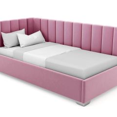 Кровать угловая Хлоя интерьерная +основание (120х200) в Агрызе - agryz.mebel24.online | фото 6