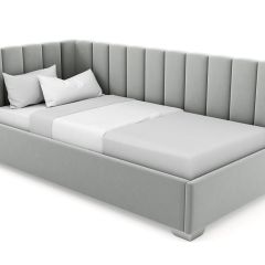 Кровать угловая Хлоя интерьерная +основание (120х200) в Агрызе - agryz.mebel24.online | фото 8