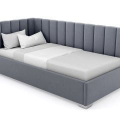 Кровать угловая Хлоя интерьерная +основание (120х200) в Агрызе - agryz.mebel24.online | фото 9