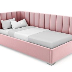 Кровать угловая Хлоя интерьерная +основание (120х200) в Агрызе - agryz.mebel24.online | фото 11