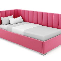 Кровать угловая Хлоя интерьерная +основание (120х200) в Агрызе - agryz.mebel24.online | фото 13