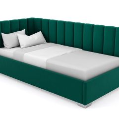 Кровать угловая Хлоя интерьерная +основание (120х200) в Агрызе - agryz.mebel24.online | фото 16