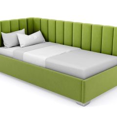 Кровать угловая Хлоя интерьерная +основание (120х200) в Агрызе - agryz.mebel24.online | фото 19