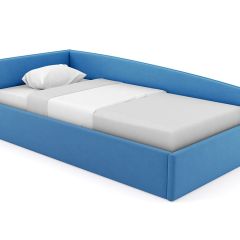 Кровать угловая Лэсли интерьерная +основание (90х200) в Агрызе - agryz.mebel24.online | фото 3
