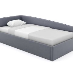 Кровать угловая Лэсли интерьерная +основание (90х200) в Агрызе - agryz.mebel24.online | фото 9