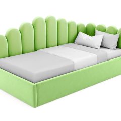 Кровать угловая Лилу интерьерная +основание (80х200) в Агрызе - agryz.mebel24.online | фото 14