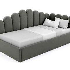 Кровать угловая Лилу интерьерная +основание (90х200) в Агрызе - agryz.mebel24.online | фото 4