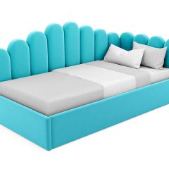 Кровать угловая Лилу интерьерная +основание (90х200) в Агрызе - agryz.mebel24.online | фото 7