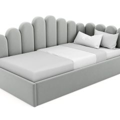 Кровать угловая Лилу интерьерная +основание (90х200) в Агрызе - agryz.mebel24.online | фото 8