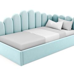 Кровать угловая Лилу интерьерная +основание (90х200) в Агрызе - agryz.mebel24.online | фото 18