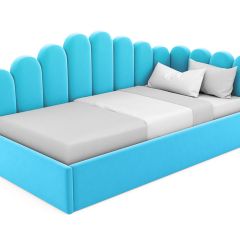 Кровать угловая Лилу интерьерная +основание (90х200) в Агрызе - agryz.mebel24.online | фото 22