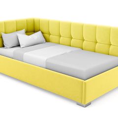 Кровать угловая Мия интерьерная +основание (80х200) в Агрызе - agryz.mebel24.online | фото 13