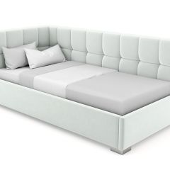 Кровать угловая Мия интерьерная +основание (90х200) в Агрызе - agryz.mebel24.online | фото 5