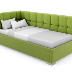 Кровать угловая Мия интерьерная +основание (90х200) в Агрызе - agryz.mebel24.online | фото 19