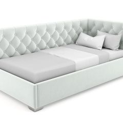 Кровать угловая Виола интерьерная +основание (90х200) в Агрызе - agryz.mebel24.online | фото 4