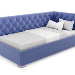 Кровать угловая Виола интерьерная +основание (90х200) в Агрызе - agryz.mebel24.online | фото 9